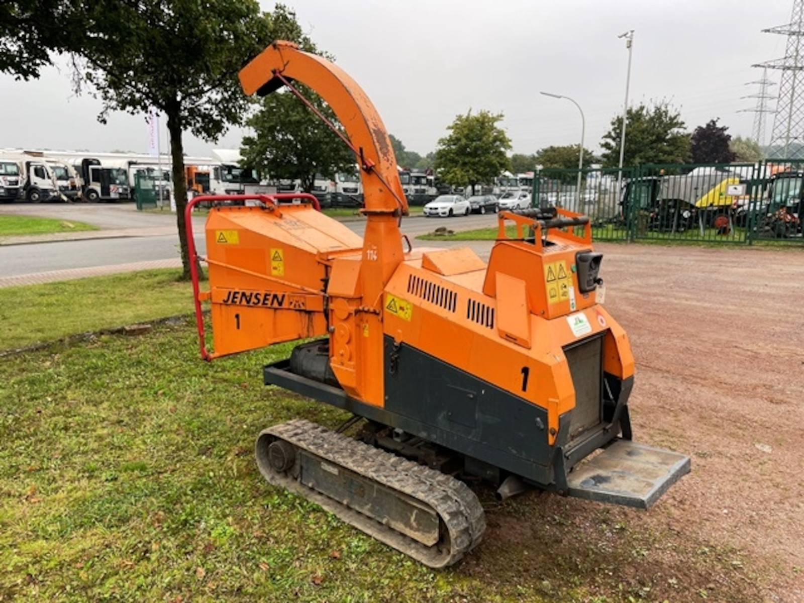 Jensen A 521 T Holzhacker Raupenfahrwerk