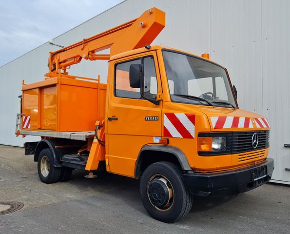 Mercedes-Benz 709 D Vario 3-Sitzer Ruthmann Steiger K 95