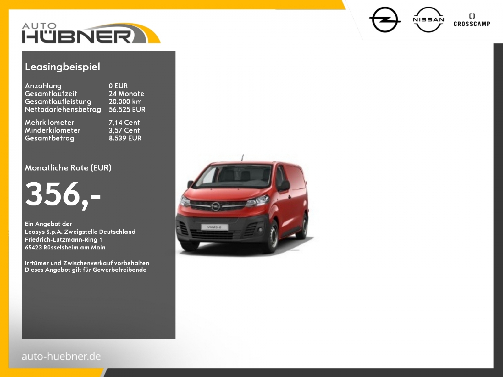 Opel Vivaro-e Cargo M 75kWh Batterie *Gewerbekunden*