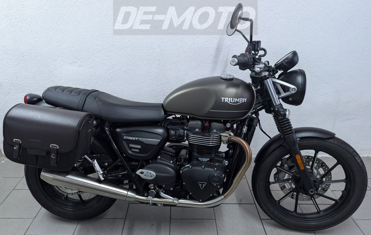 Triumph Street Twin, 900 ABS * Taschen * 1.Hand * WENIG KM * TOP ZUSTAND