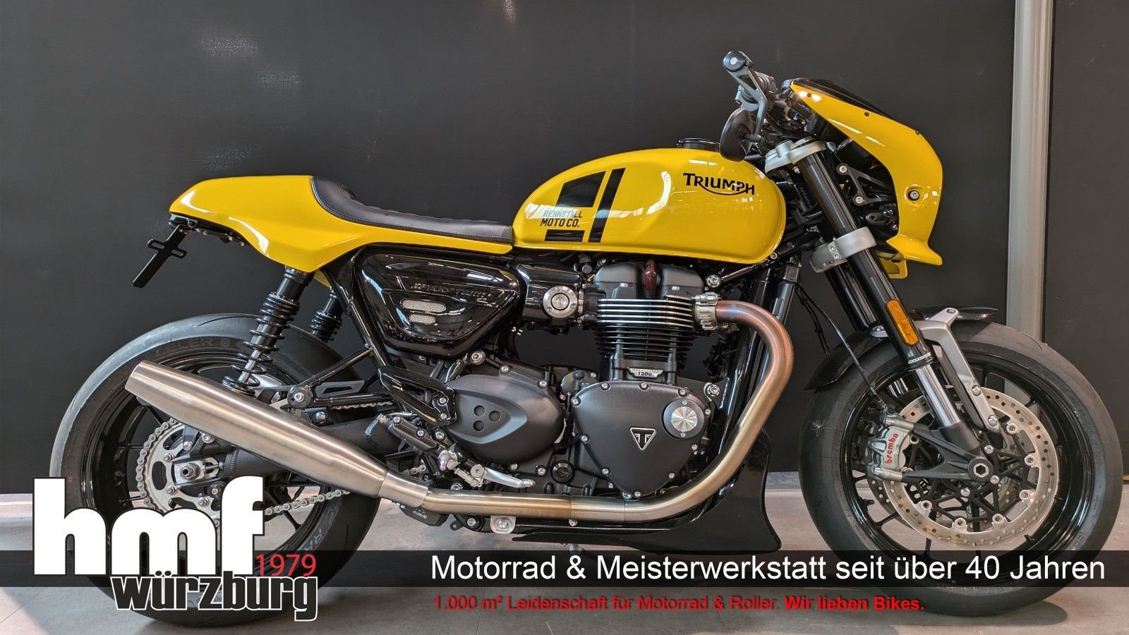 Triumph Speed Twin 1200, ´´Rennstall Moto´´