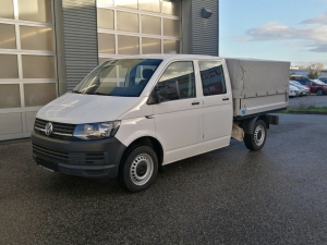 VW T6 2.0 TDI Pritsche DoKa Lang Klima NAVI AHK