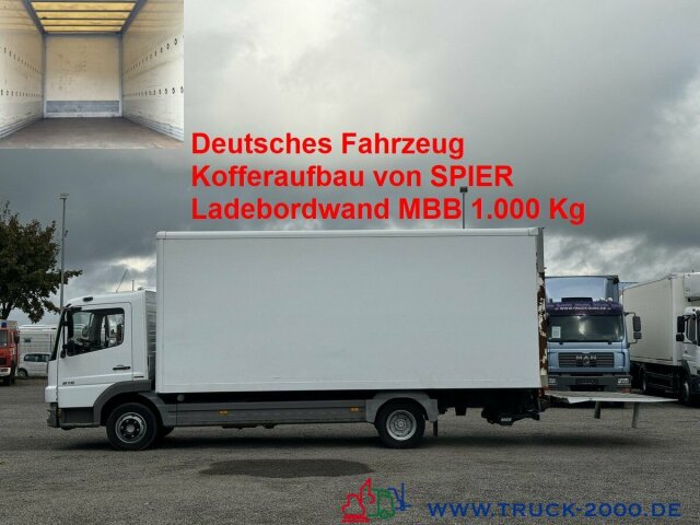 Mercedes-Benz 816 Atego Koffer Ladebordwand MBB 1.000Kg 3Sitze 816 Koffer Ladebordwand MBB 1.000Kg 3Sitze