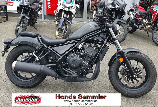 Honda CMX500 Rebel ABS matt schwarz in TOP Zustand!