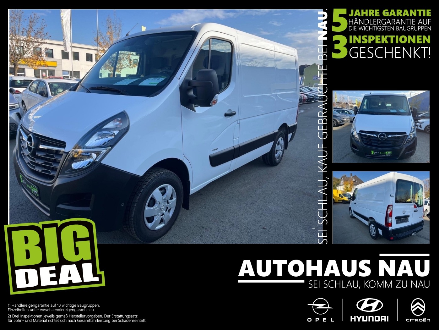 Opel Movano Kasten 2.3 CDTI Biturbo L1H1 3.5t Kastenw Kastenwagen