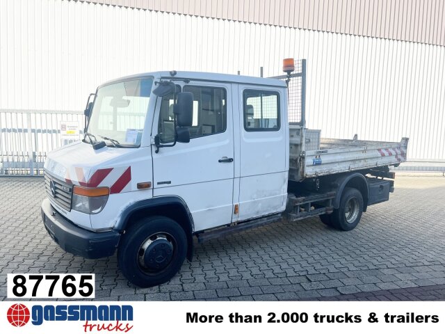 Mercedes-Benz Vario 816 D 4x2 Doka, 2x AHK, Meiller Kipper