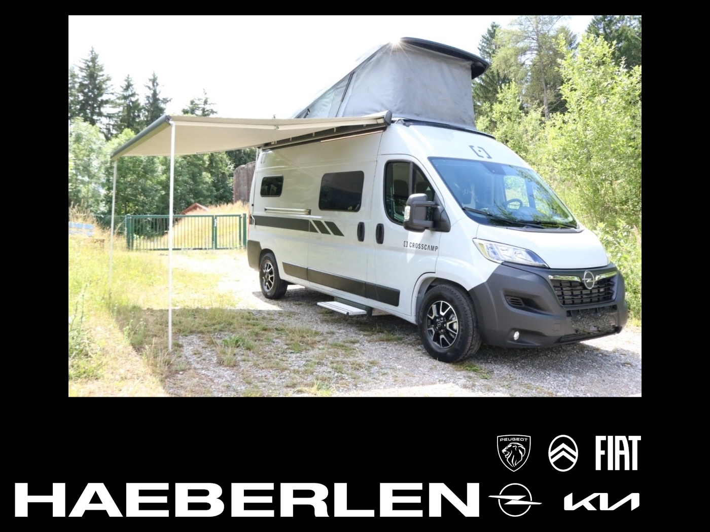 Crosscamp Camper Van Full 600 165PS Unlimited Aufstelldach