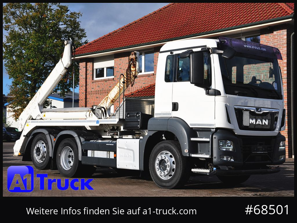 MAN TGS 26.430 BL, Funk Meiller, Lift-Lenkachse