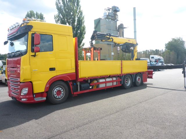 DAF XF 530 FAN Kran Hyva HC213 E3