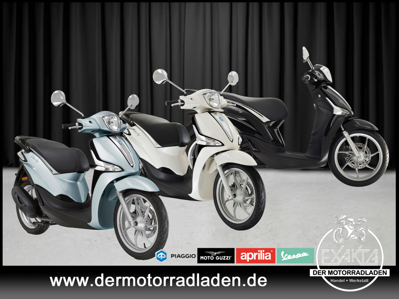 Piaggio Liberty 125 IGET E5 3x Farben ab 2,99% eff. Zins