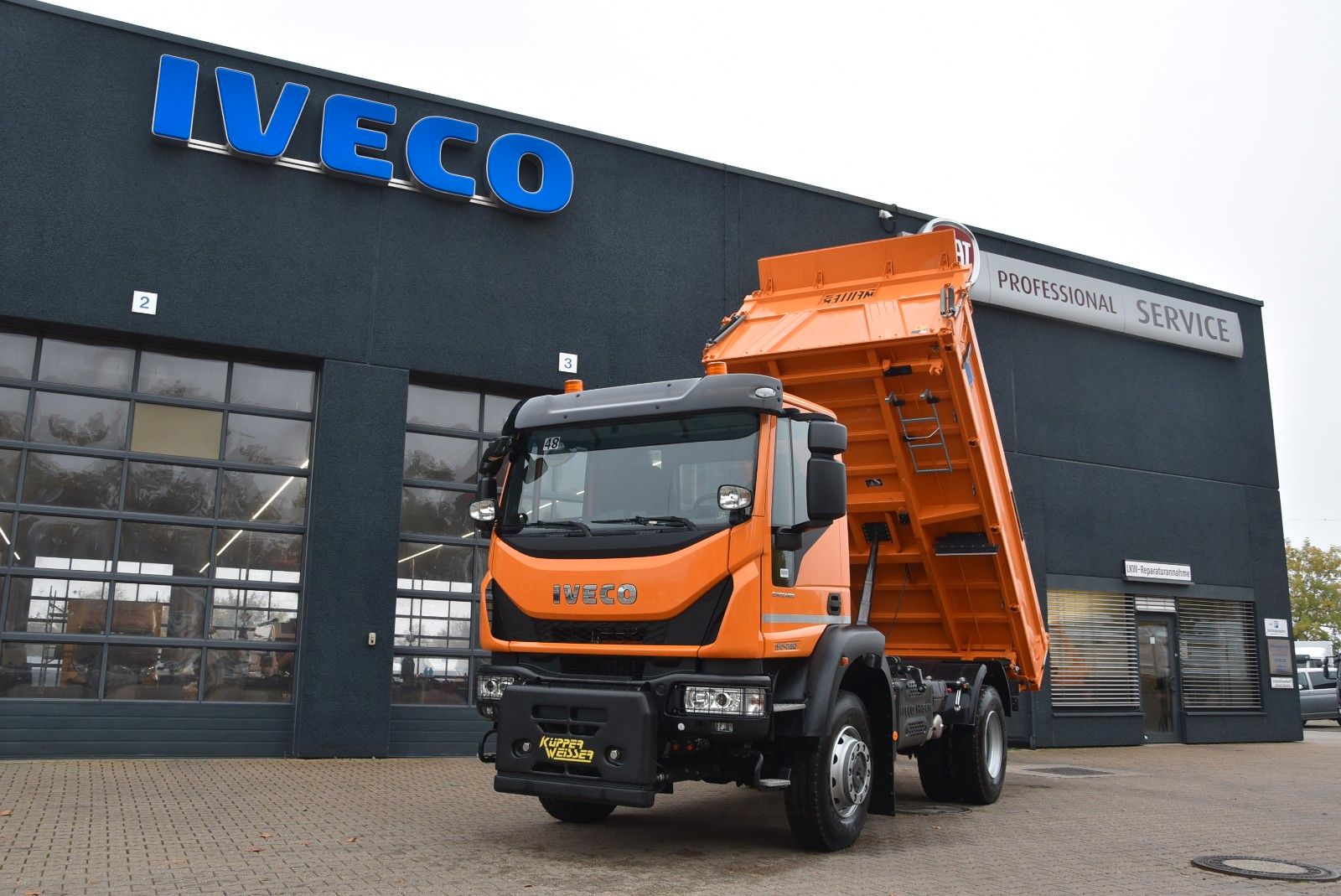 Iveco Eurocargo150E28WS 4x4 MEILLER Kipper Kommunalhyd