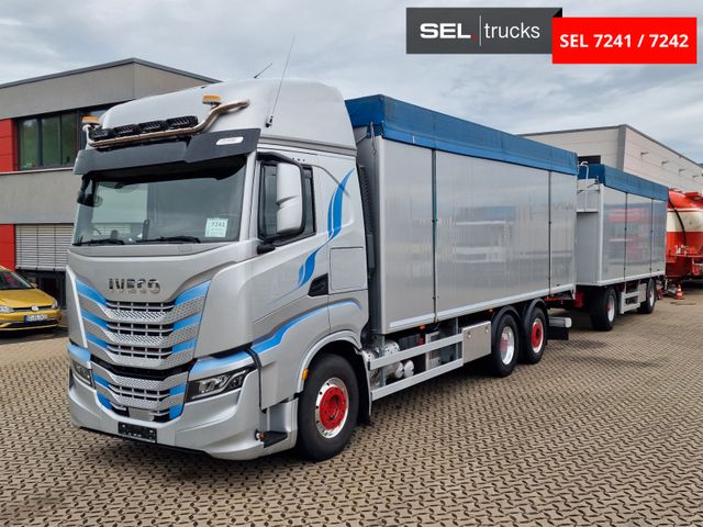 Iveco S-Way 570 6x2 /ZF Intarder /Schubboden/Lenkachse