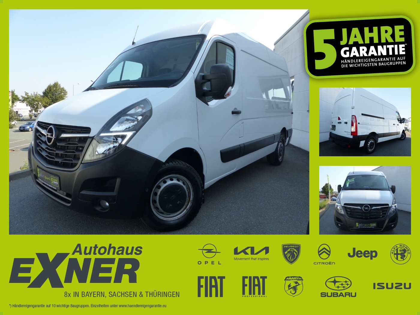 Opel Movano B Kasten L2H2 2.3CDTI 150 *Navi*Automatik