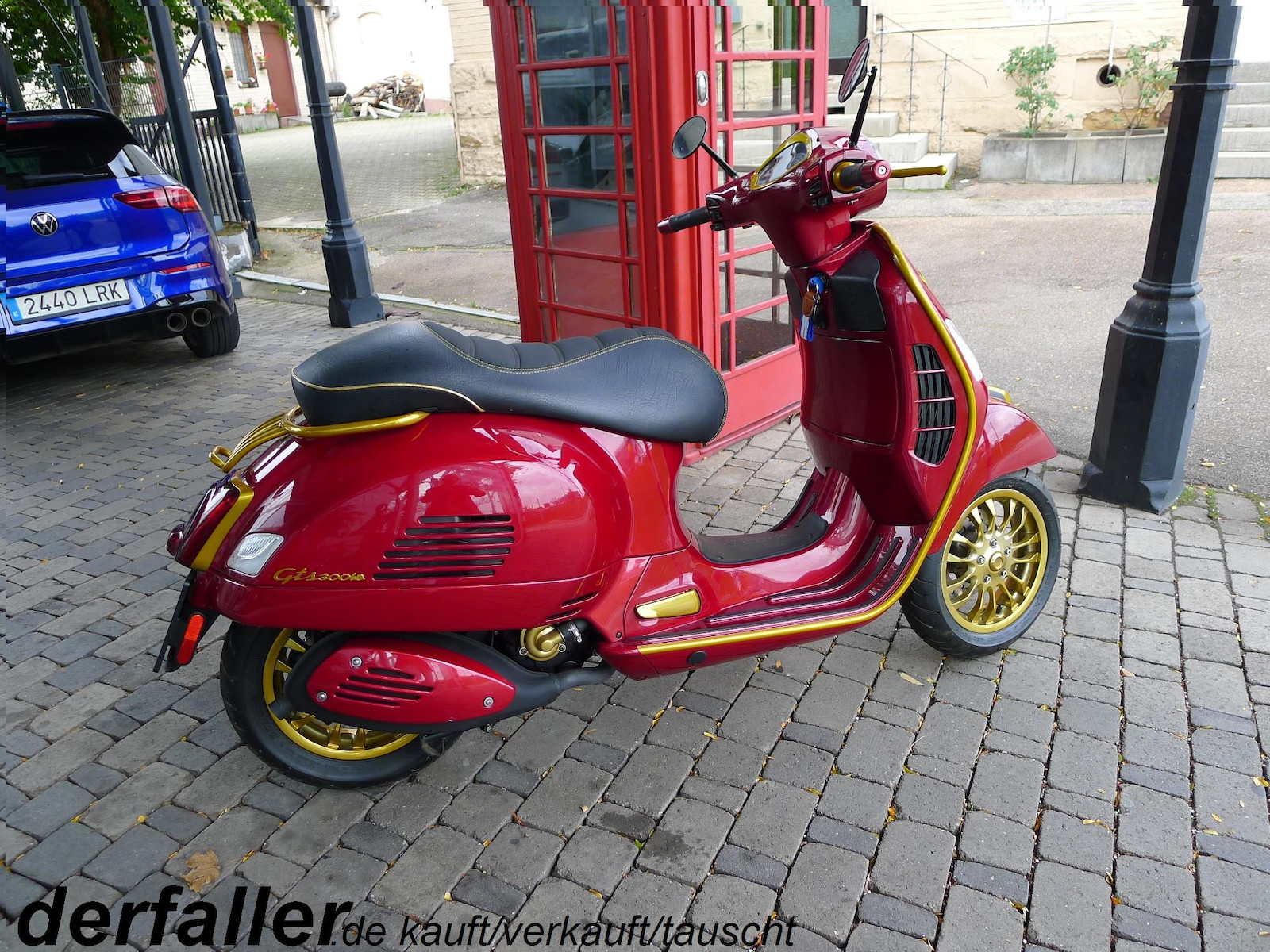 Vespa GTS 300 Spezialaufbau auf Kundenwunsch