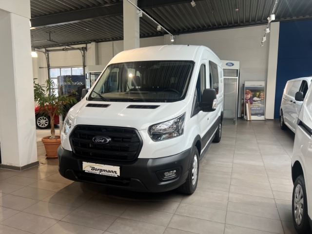 Ford Transit DoppelKabine Kasten 350 L3 Trend 2.0 TDCi // 33.590 Netto / Sofort verfügbar ! //