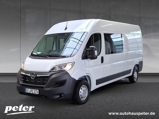 Opel Movano Doppelkabine 6-Sitzer L3 H2 3,5t verstärkt 2.2D Klimaautomatik Allwetter ON