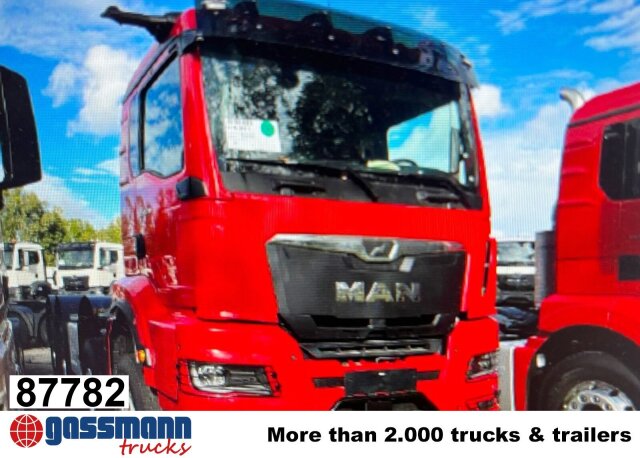 MAN TGS 35.520 8x4 BB CH, PriTarder, Navi,