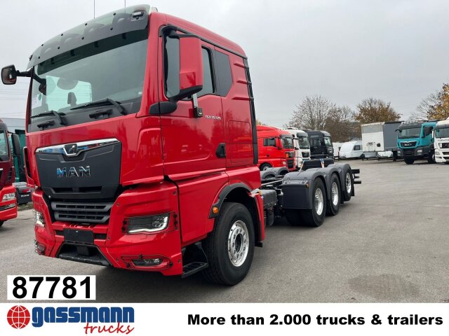 MAN TGX 35.520 8x4-4 BL CH, Lenk-/Liftachse,