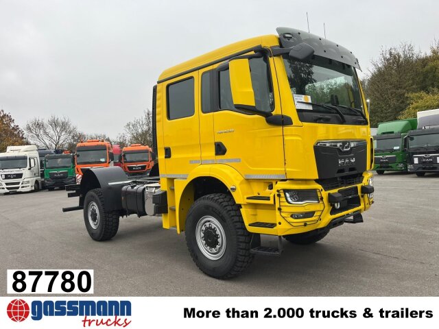 MAN TGM 18.320 4x4 BB CH Doka, Hohe Bauart, Navi,