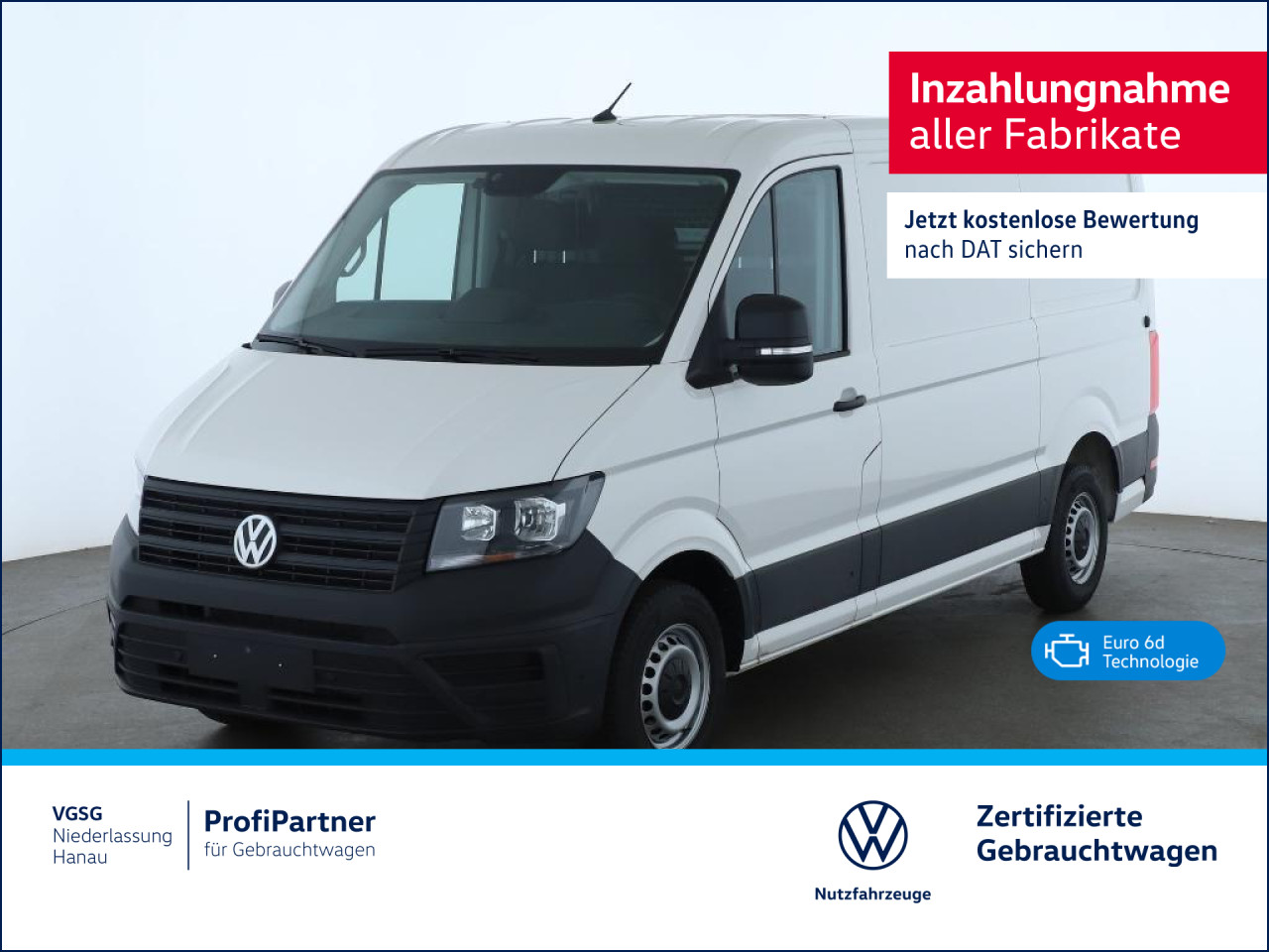 Volkswagen Crafter Crafter 35 Mittlerer Radstand Vorbereitung Crafter Crafter 35 Mittlerer Radstand Vorbereitung Klima Navi ZV