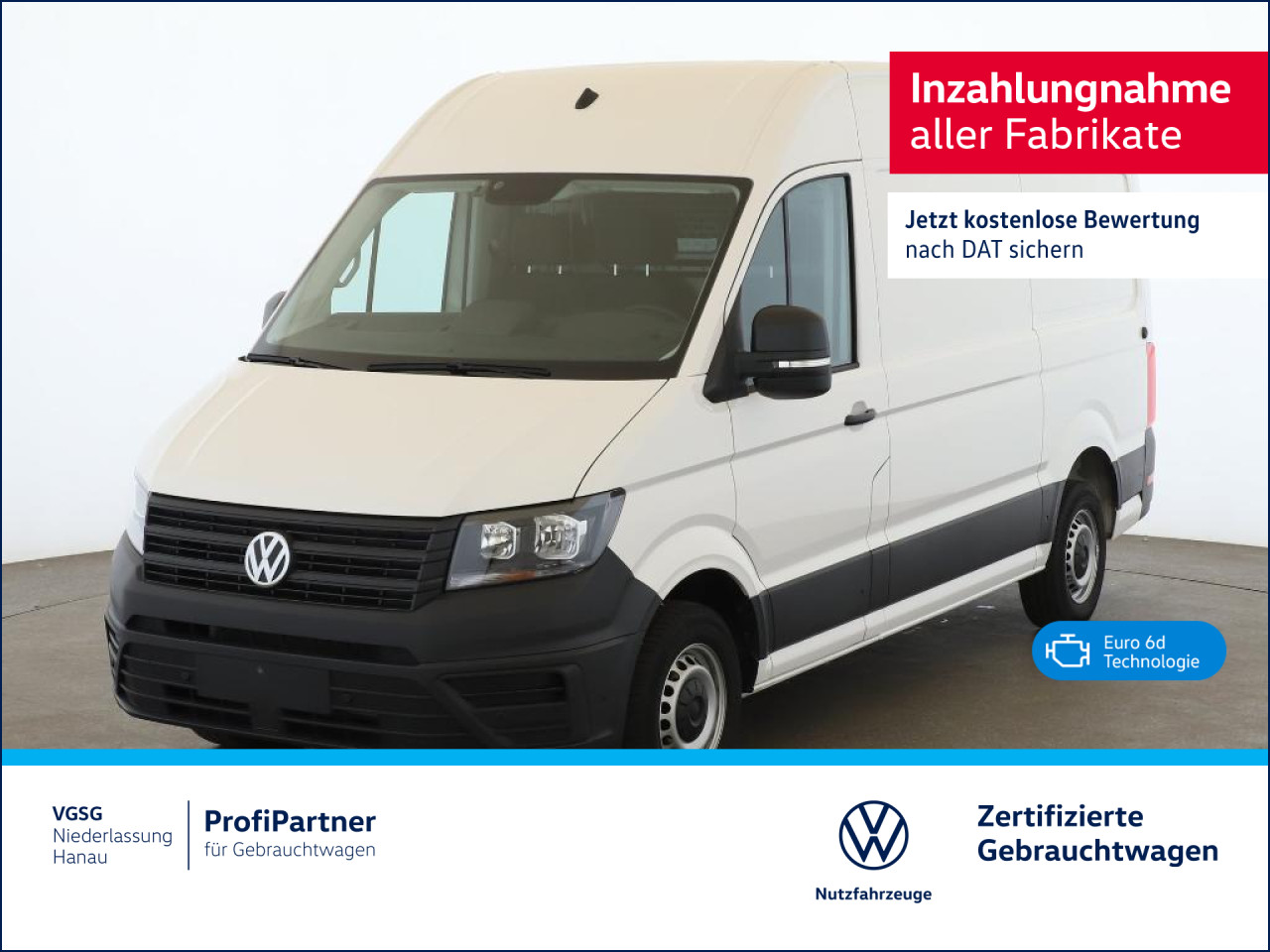 Volkswagen Crafter Kasten MR Klima PDC RFK AppConnect ZV