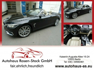 BMW 440 i Cabrio LuxuryLine xDrive SAG,ACC,Ledersports,LED