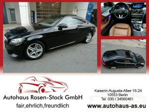 Mercedes-Benz C 220 d Coupe Avantg,9G-Tronic,Mod.21,Leder,ACC,AHK,Navig