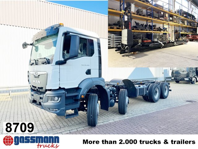 MAN TGS 35.480 8x6H BL CH, HydroDrive, Navi,