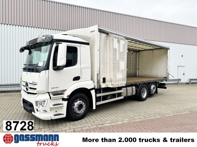 Mercedes-Benz Antos 2540 L 6x2, Liftachse, SPEED CURTAIN