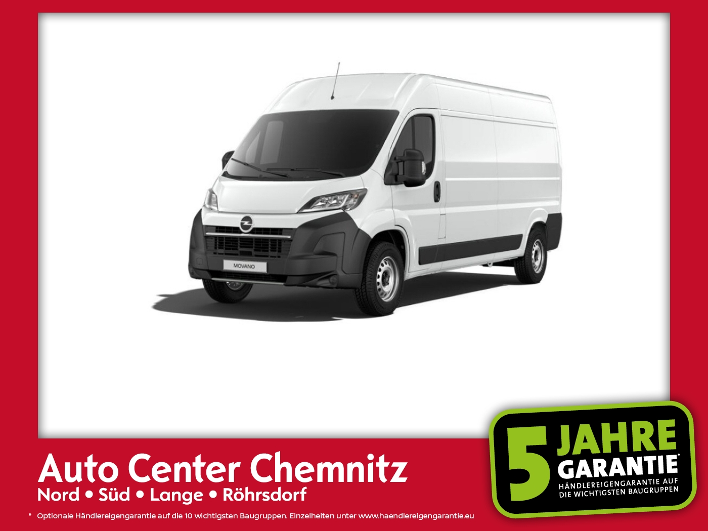 Opel Movano Kasten 2.2 Diesel 140 L3H2 3.5 Edition