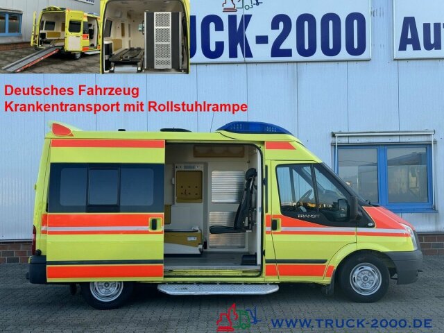 Ford Transit Krankentransport KTW mit Rollstuhlrampe