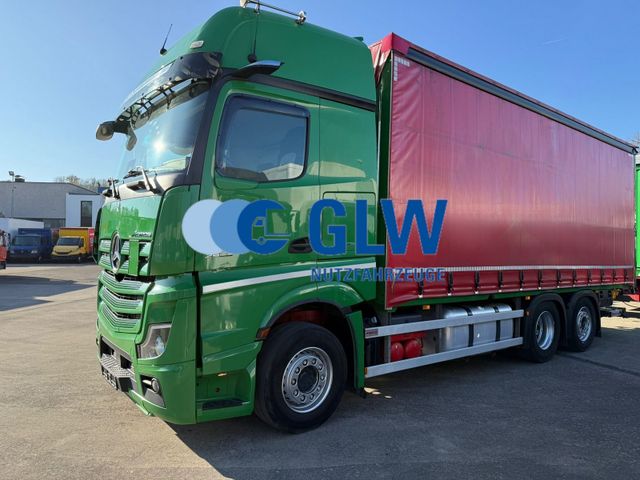 Mercedes-Benz ACTROS 2553 L GIGA Pritsche 7,3 m LBW 1,5 T*E6 D