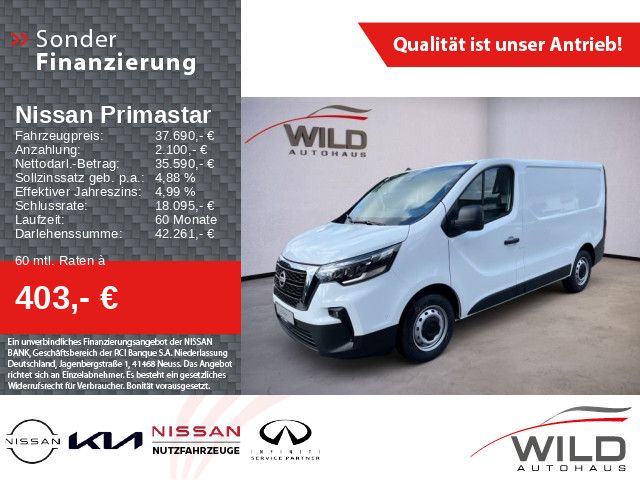 Nissan Primastar Kastenwagen L1H1 3,0t N-Connecta Navi