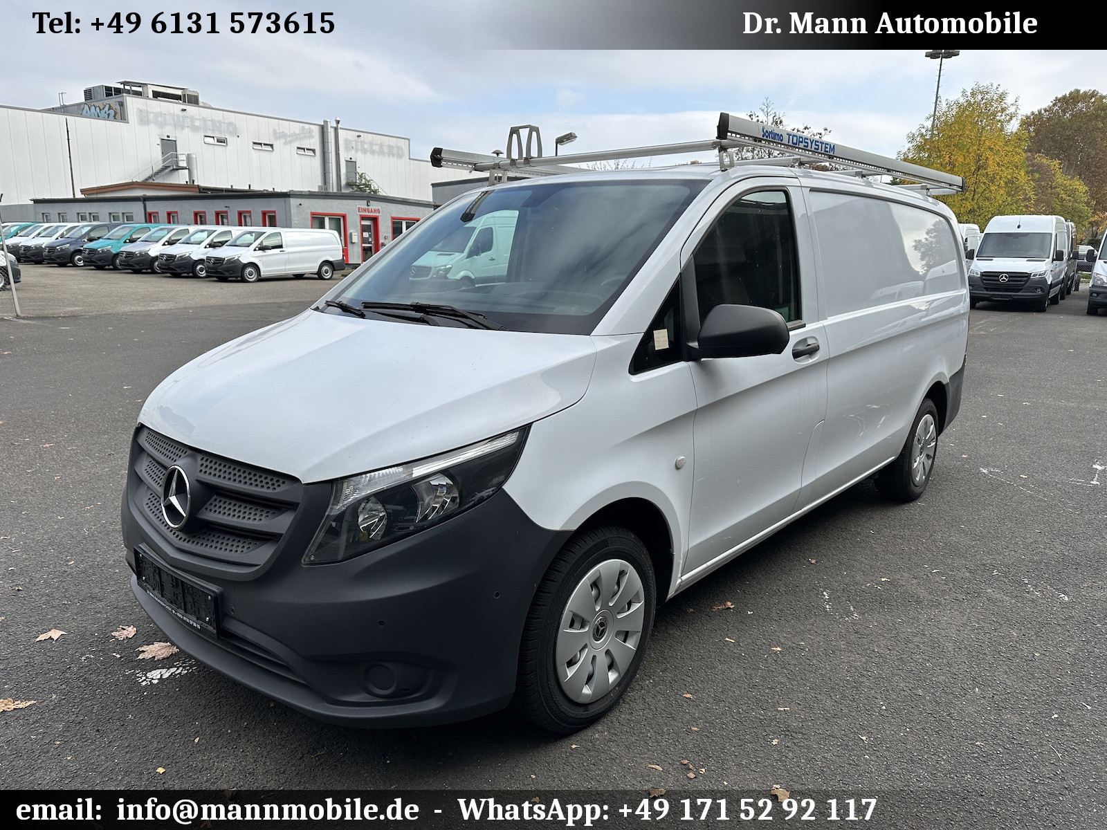 Mercedes-Benz Vito Kasten 111 CDI FWD lang AHK Sortimo Dachträger