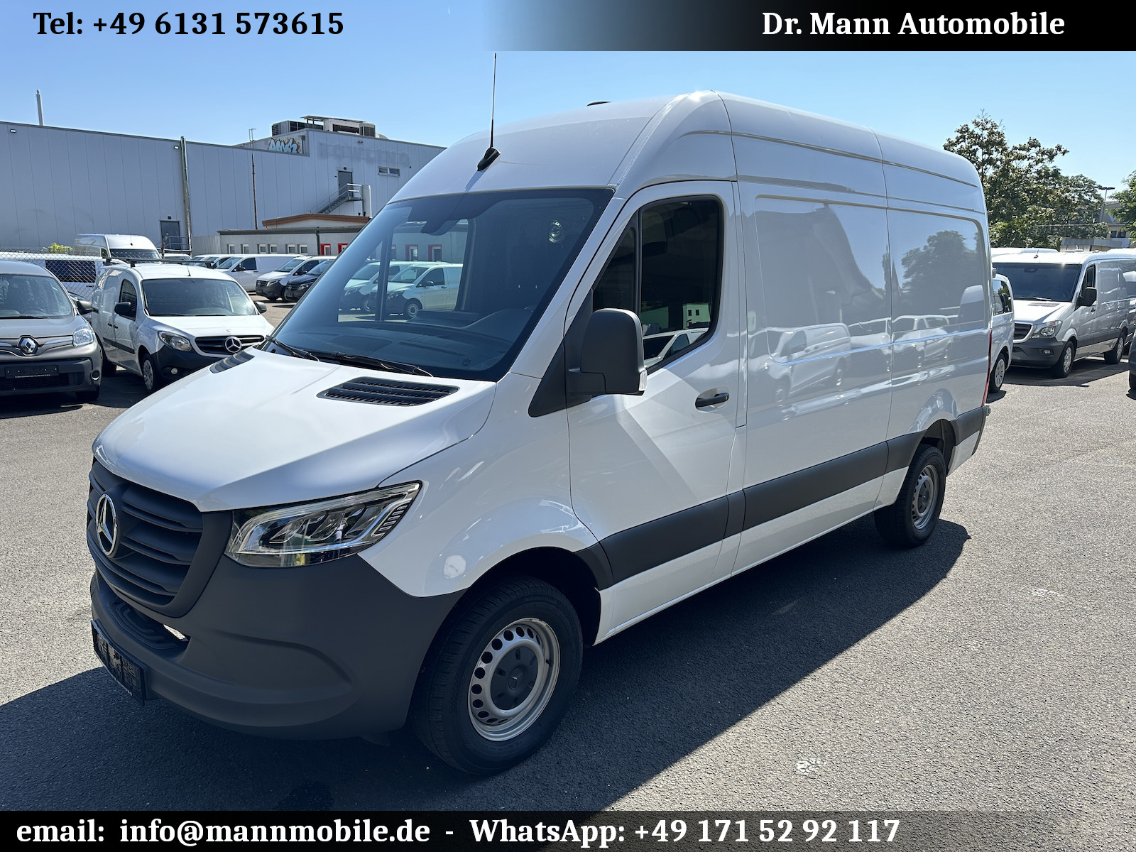 Mercedes-Benz Sprinter 319 CDI RWD L2 3,5 to AHK Last Kamera