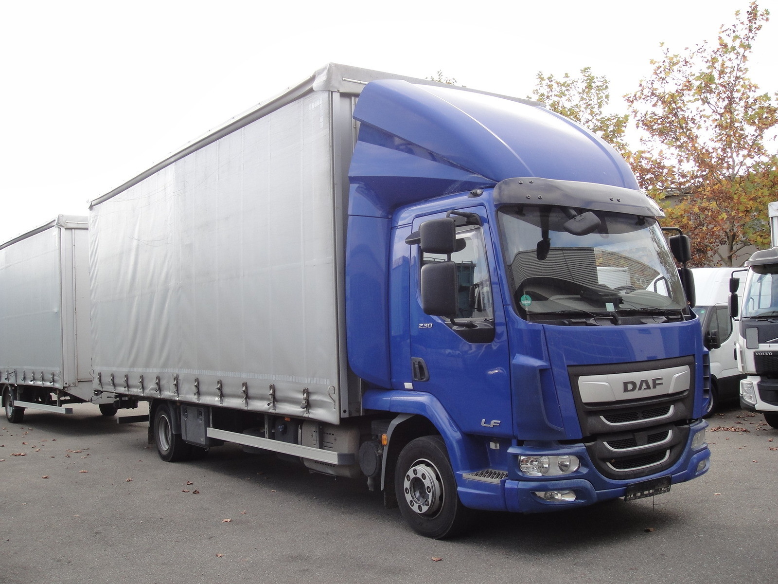 DAF LF 230 Pritsche L=7,30 m + Rufa Anh.