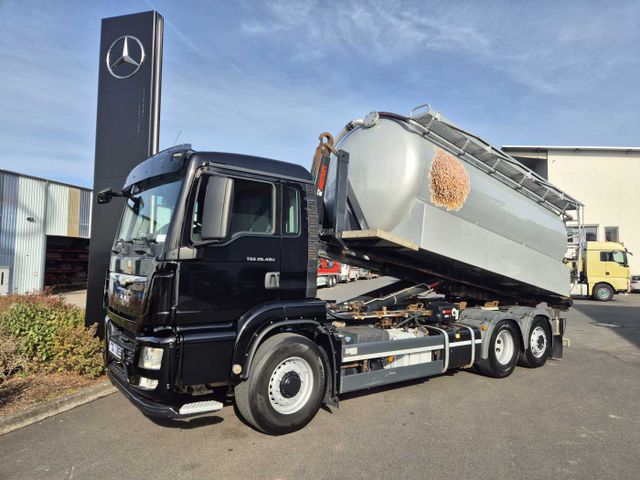 MAN TGS 26.480 6x4H-4 BL HIAB Multilift XR21S Pellet