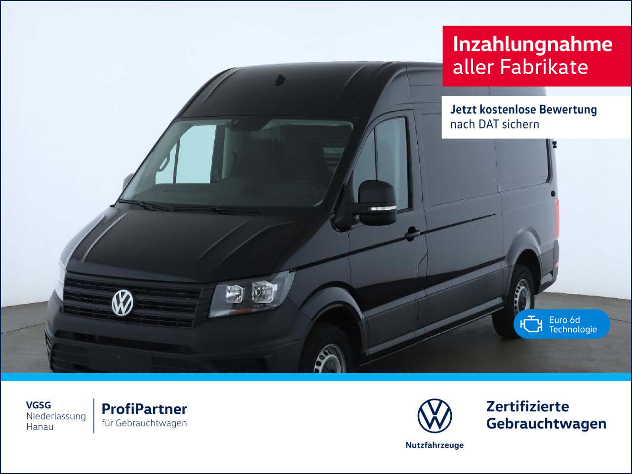 Volkswagen Crafter 35 Kasten MRHD Navi Klima RFK ZV