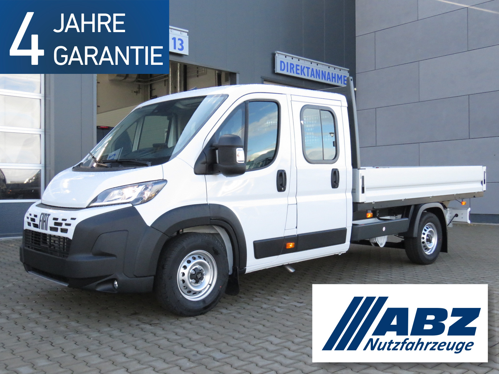 Fiat Ducato Maxi 35 Doka L4 140/ 7-Sitzer/Heckkamera