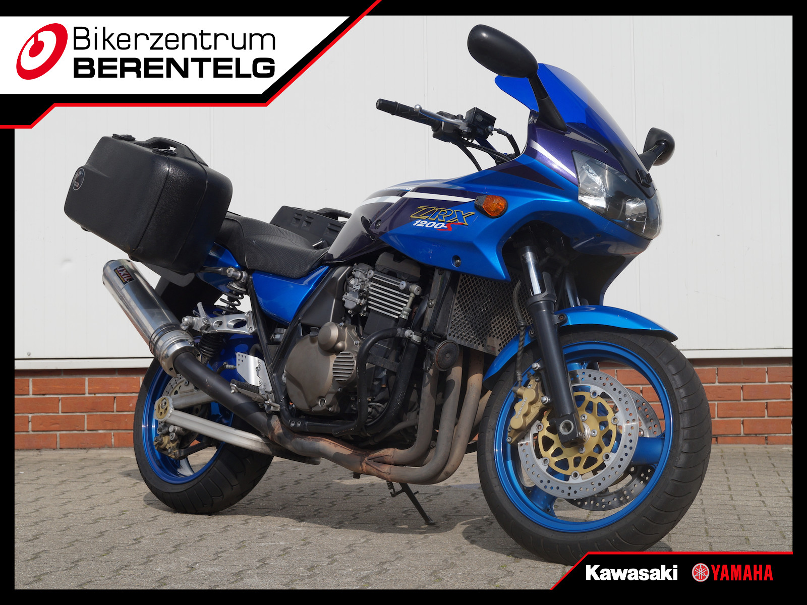 Kawasaki ZRX1200S mit Kofferset ZRT20A