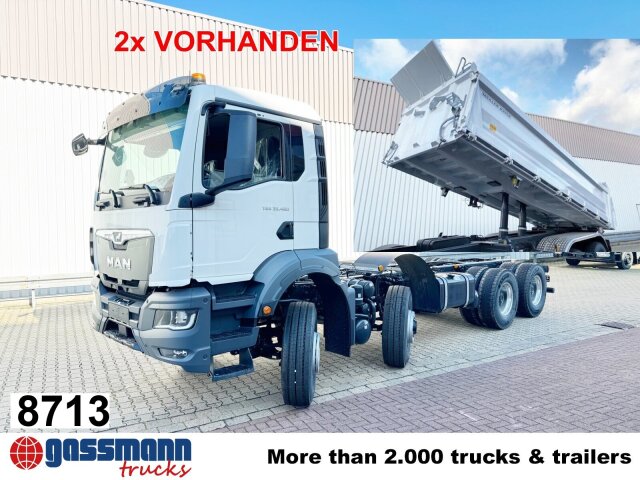 MAN TGS 35.480 8x6H BL CH, HydroDrive, Navi, Meiller