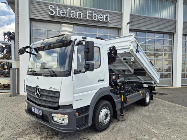 Mercedes-Benz Atego 1224 KK Kipper+Kran+Funk+Greifersteuerung