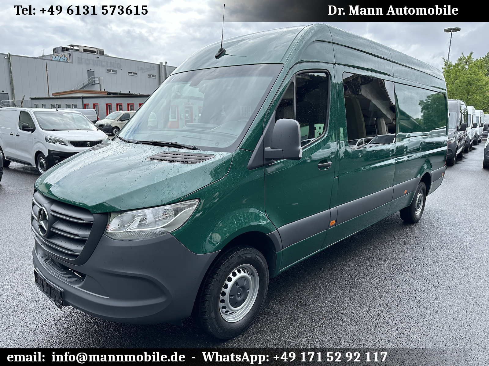 Mercedes-Benz Sprinter 316 CDI RWD Maxi Mixto 2,8 to AHK Last