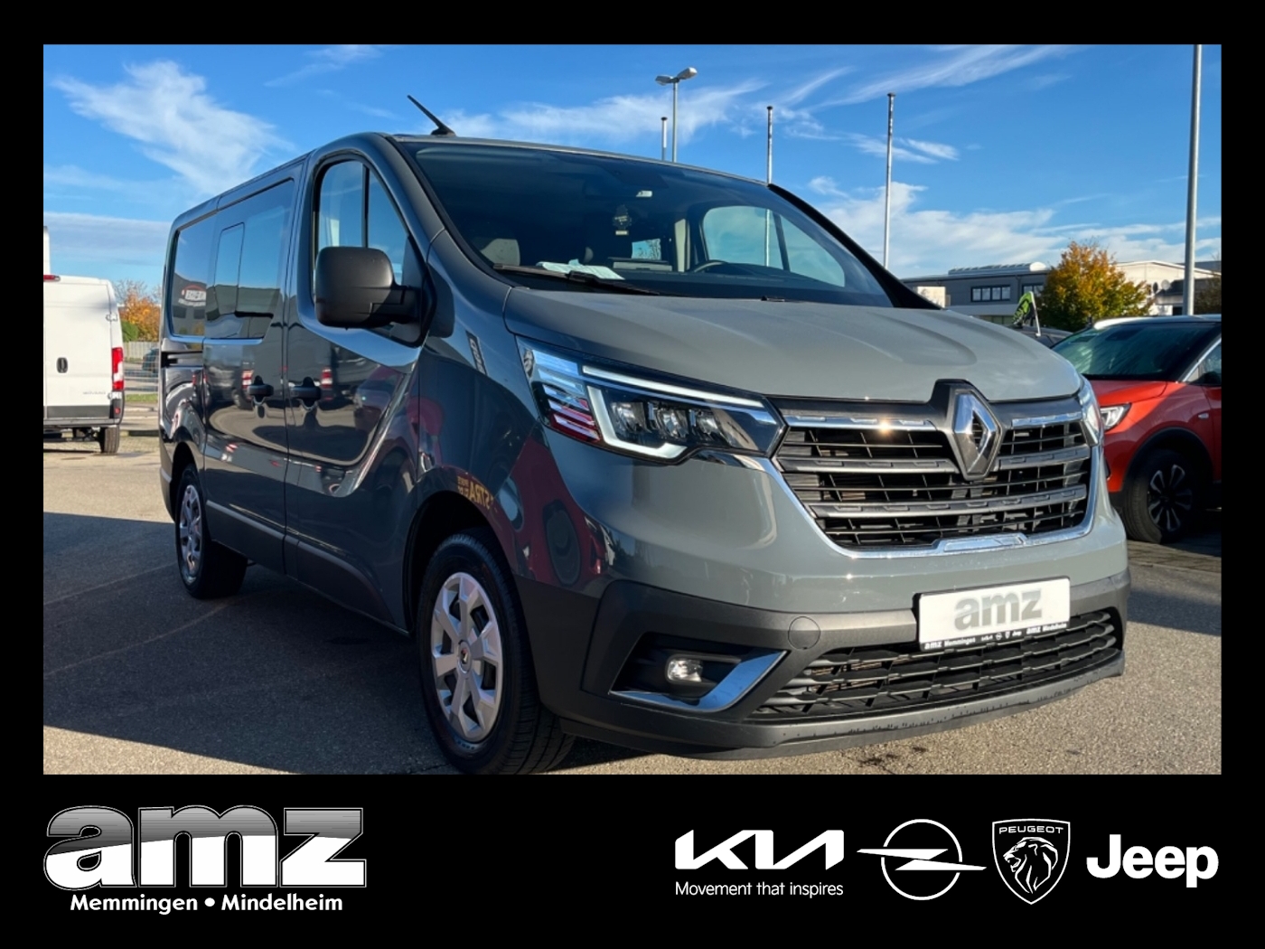 Renault Trafic 2.0 150 L1H1 Doka Rückfahr KAM,Temp Komfort