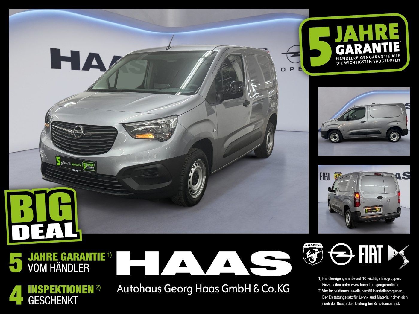 Opel Combo E Cargo 1.5 D Edition Klimaanlage