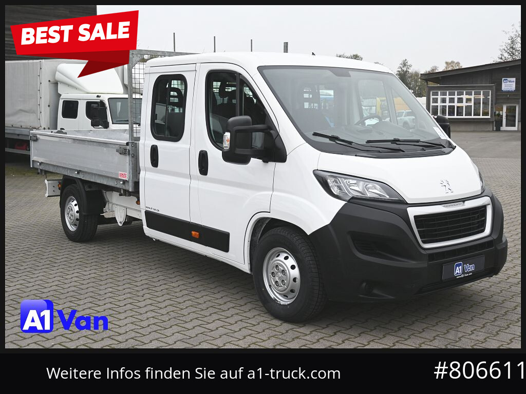 Peugeot Boxer Doka Kipper, AHK, Klima, Standheizung