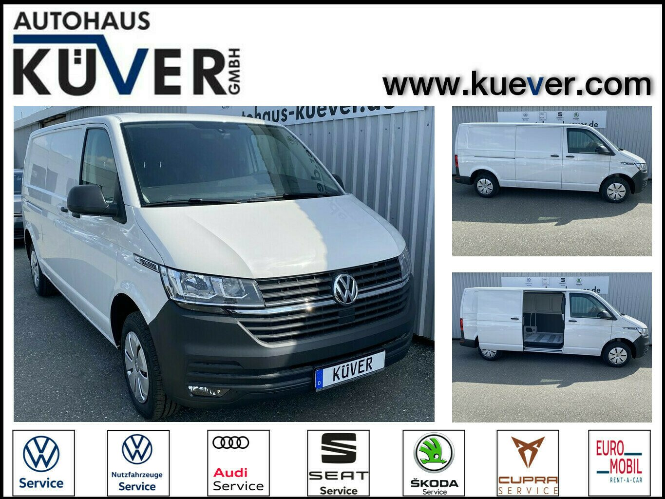 Volkswagen T6.1 Kasten 2,0 TDI LR Klima+Tempomat