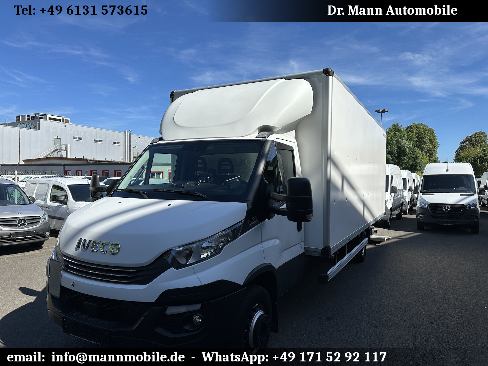 Iveco 70C18 Autom Koffer LBW Kamera Spoiler