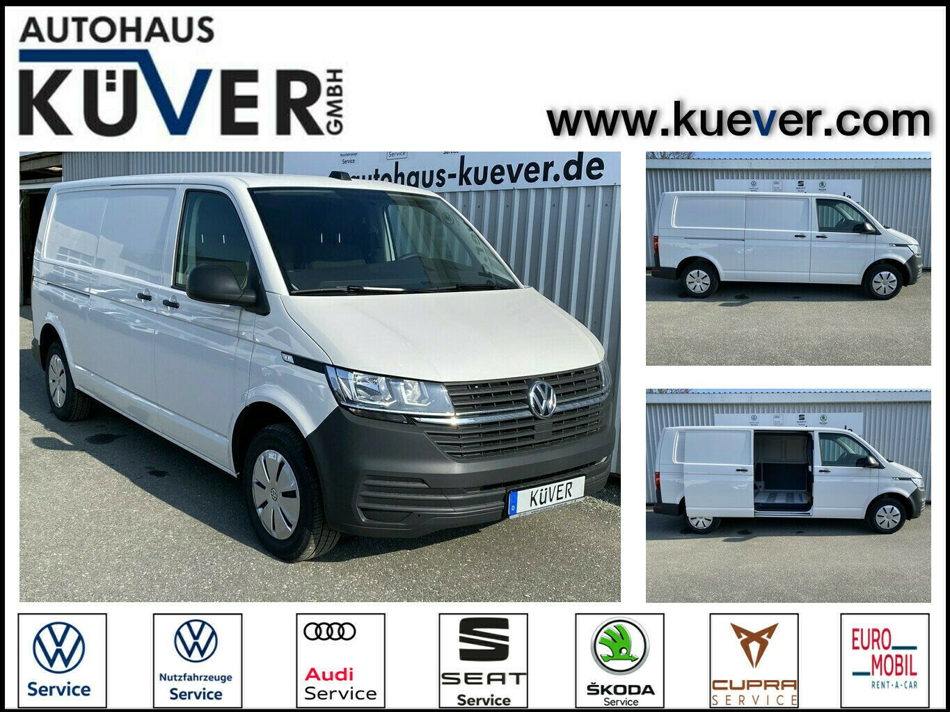 Volkswagen T6.1 Kasten 2,0 TDI LR Klima+Einparkh.+Kamera