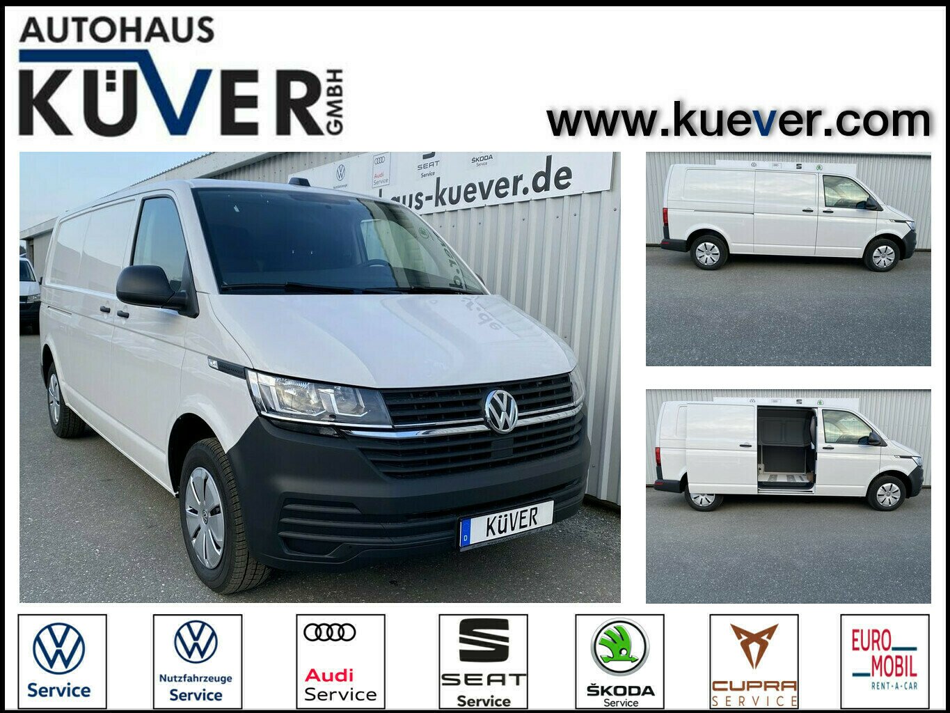 Volkswagen T6.1 Kasten 2,0 TDI LR Klima+Einparkh.+Kamera